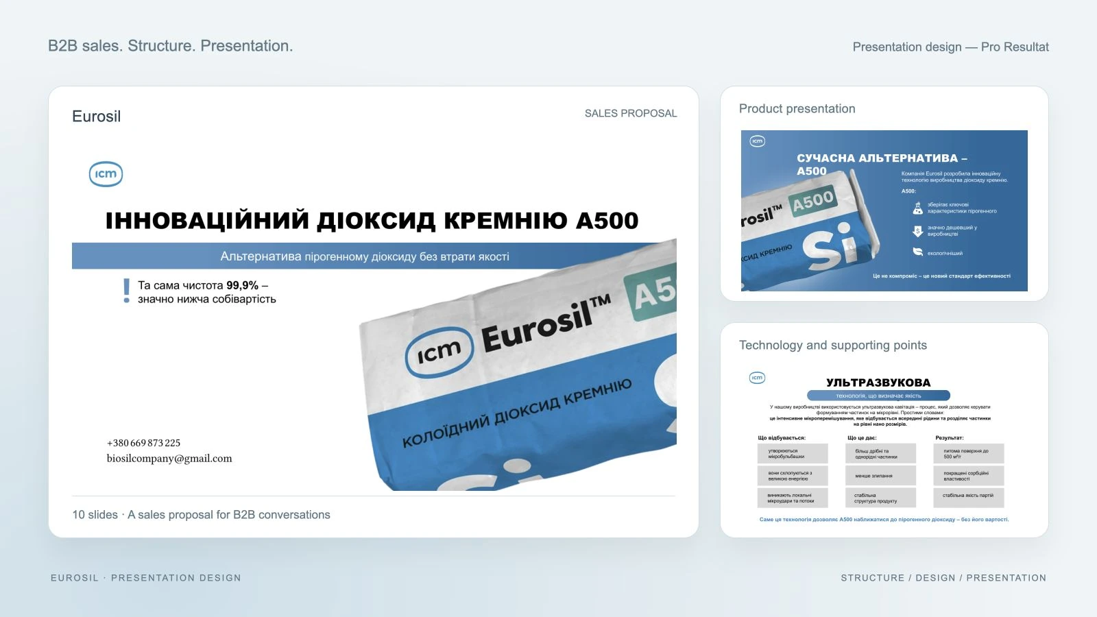 Eurosil: A B2B Sales Proposal for A500