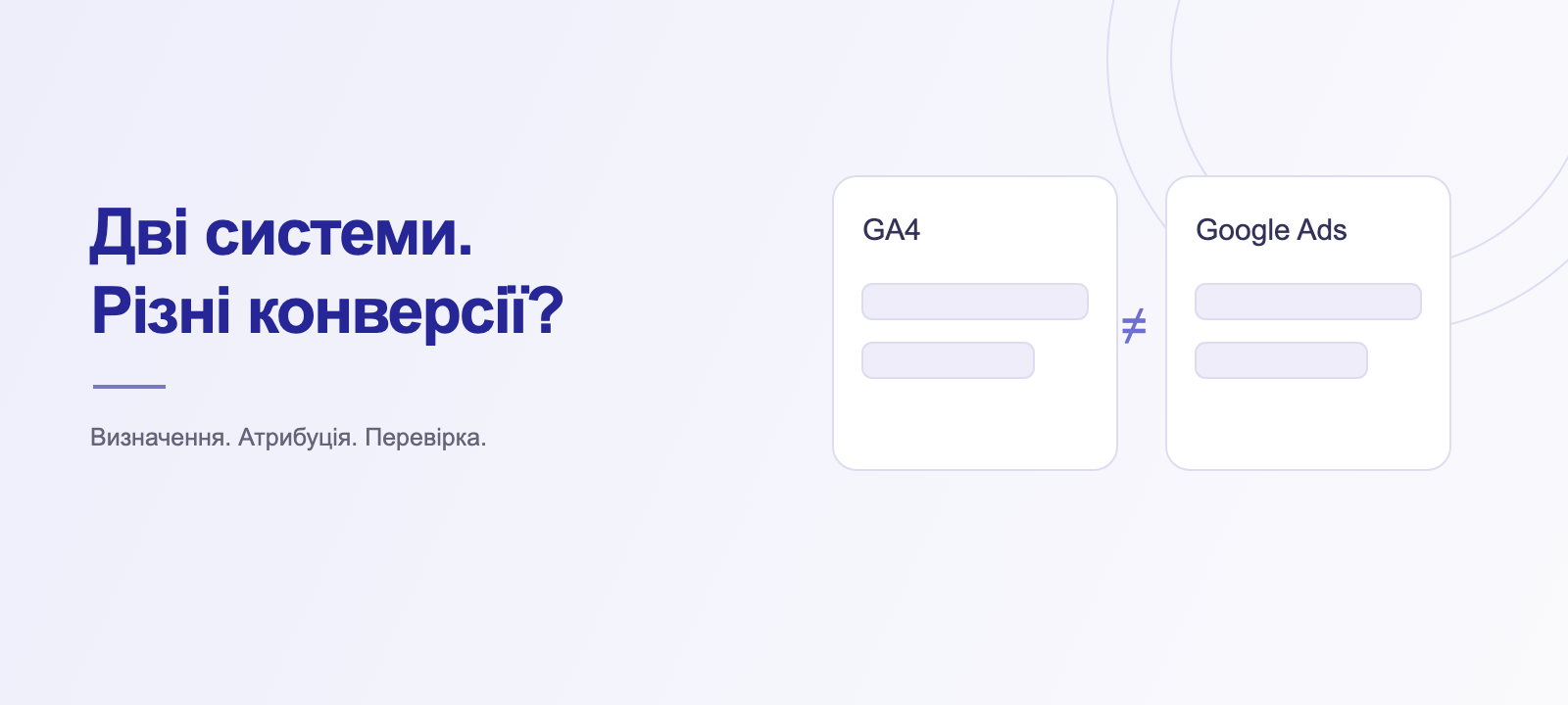 Чому конверсії в GA4 і Google Ads відрізняються